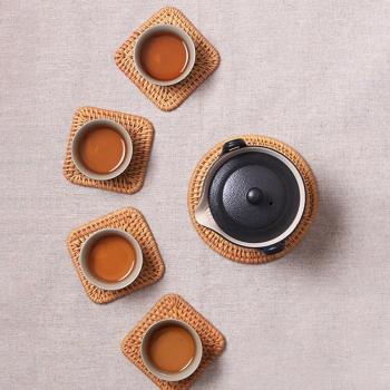 Handmade Rattan Coasters
