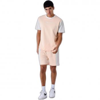 Project X Paris Short Colorblock Pêche – Longueur L