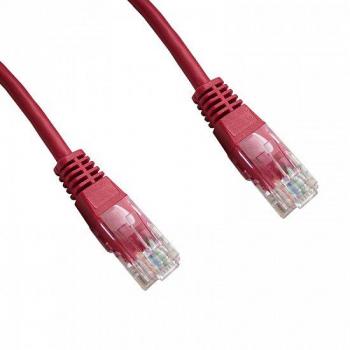 Datacom UTP kábla 1 m červená Patchcord