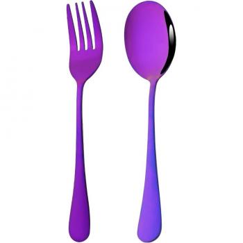Drmfiy 2-teiliges Rose Gold Geschirrset für Abendessen und Restaurant