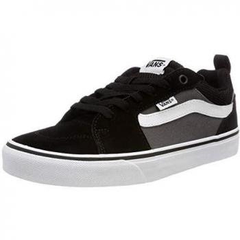 Vans Filmore noir en toile de daim pour hommes, 38½