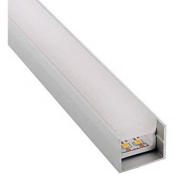 LEDBOX KIT - Perfil PC FOOT para tiras LED, 2 metros