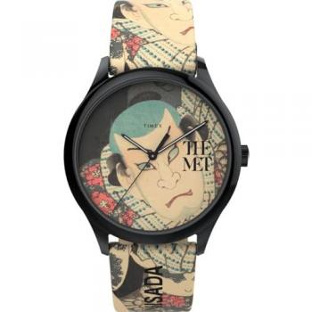 Timex Nisada Multicolor Leather Watch for Unisex