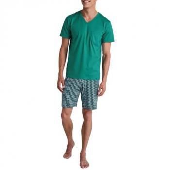 CALIDA Shorty Relax Imprint 5 – Herrenpyjama Set