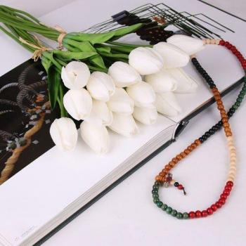 Kunstmatige Tulpen 10Pcs - Mini Nep Bloemen voor Bruiloft