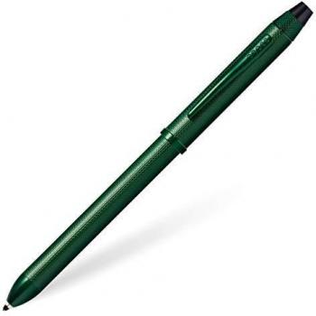 CROSS TECH3 Penna Multifunzionale Verde con Tappo Sostitutivo per Schermi LCD (Cod. AT0090-24)