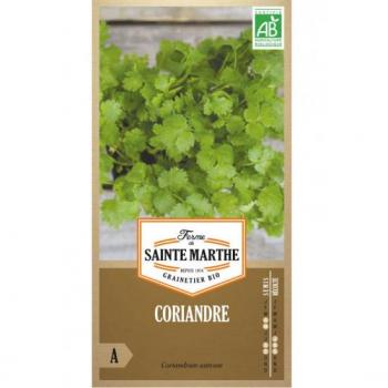 Semences de coriandre certifiées bio