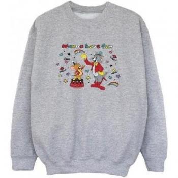 Tom & Jerry: Felpa per Ragazzi con Tema Gioco