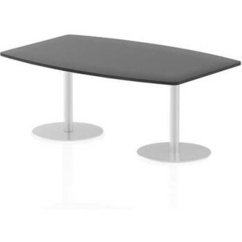 Italia Poseur Table High Gloss 1800 Top 725 High Black ITL0318