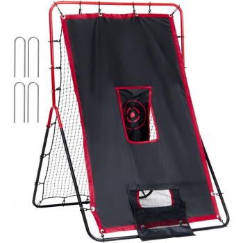 VEVOR 2-in-1 Pitch Trainer Net
