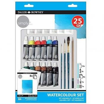 Palette Aquarelle 25 Couleurs