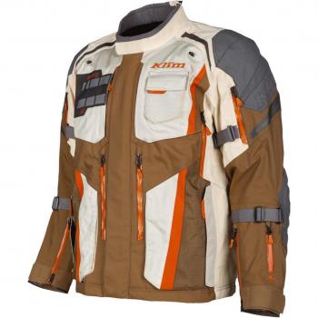 Chaqueta de Moto Klim Badlands Pro Color Marrón/Beige/Anaranjado