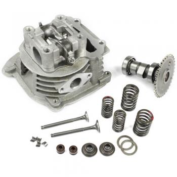 Culasse GY6 50CC 4T Adaptée avec Soupapes et Arbre à Came