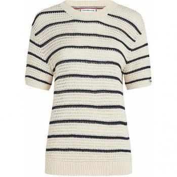 Pull-over blanc Tommy Hilfiger taille XS
