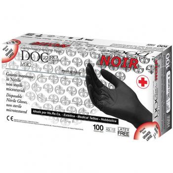 Guanti nitrile black 100pz non talcat xl