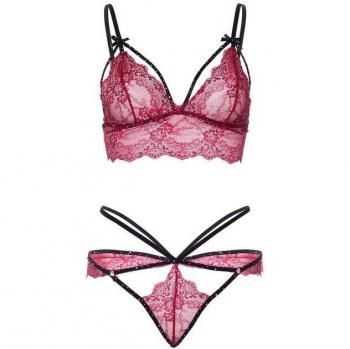 Ensemble Leg Avenue lanières & strass