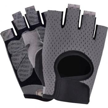 Frauen Fitnessstudio Handschuhe - Halb Finger für Gewichtheben und Bodybuilding
