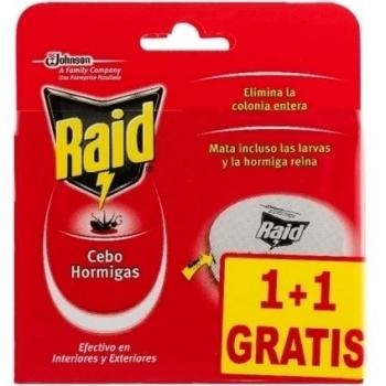 Controlador de Hormigas Raid con Cebo Insecticida