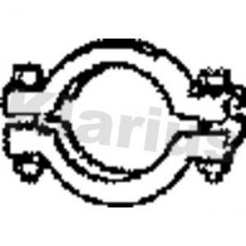 Klarius Exhaust Clamp 53mm Diameter 430481