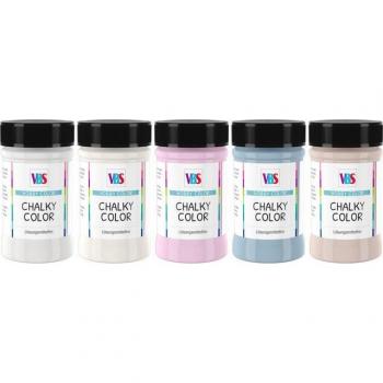 VBS Chalky Color Set Chalet, 5 Farben