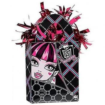 Monster High Fourre-tout Draculaura Ballon Poids Noir/Rose One Size