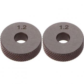 Roues moletées 1.2mm pour outil de moletage - 2 pièces