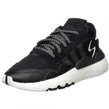 Adidas Nite Jogger J Kinderschuhe – Kernschwarz/Kohlenstoff, EU 38 2/3