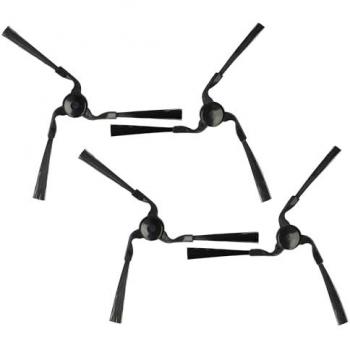 RobotVac Pro Side Bristles Replacement Kit – 4 Units (Black)