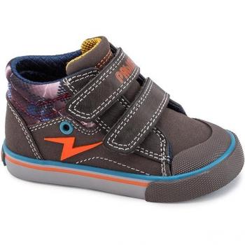 Botines de niño Pablosky con cierre adherente gris