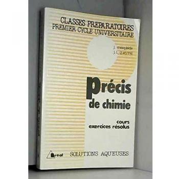 Précis De Chimie - Solutions Aqueuses