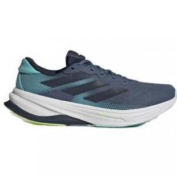 Adidas Supernova Solution 2 Men’s Blue Grey Running Shoes, UK Size 44 2/3 (Size 10)