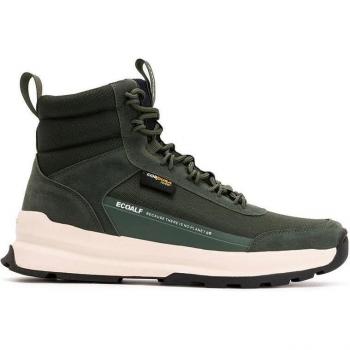 Botas de hombre Ecoalf en verde tipo trekking con collarín acolchado