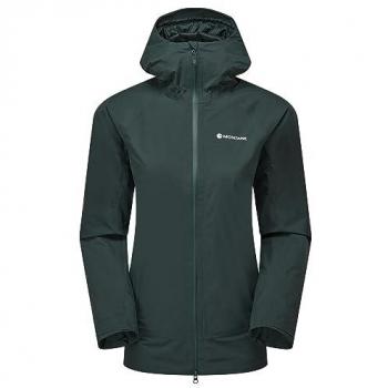 Giacca Impermeabile Leggera Duality Montane Donna Verde Foresta Profonda S