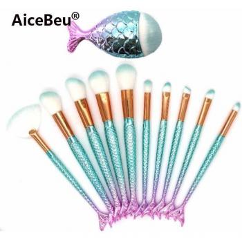 AiceBeu 11PCS Makeup Brushes for Foundation and Eyebrow