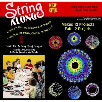 Crafty Stripes 411818 Classroom Pack – 4”x4”