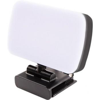 Webcam Lighting Clip for Laptop Monitor with 3 Dimmable Colors & 10 Brightness Settings