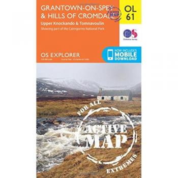 Ordnance Survey Grantown-on-Spey & Hills of Cromdale, Upper Knockando & Tomnavoulin