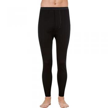 Caleçon long homme Eminence en coton Noir