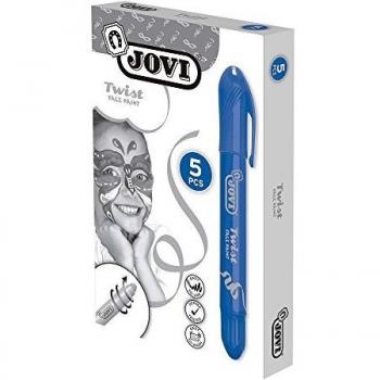 Barra de maquillaje Jovi twist make-up azul caja de 5 unidades