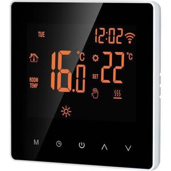 Smart Thermostat 16A No Wi-Fi Orange/White