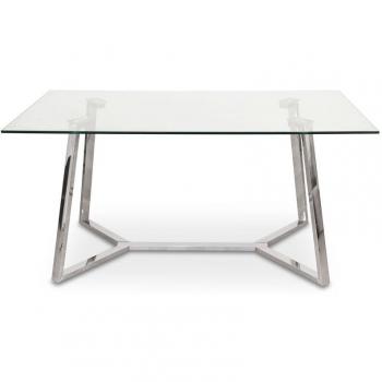 Mesa Rectangular de Cristal Templado