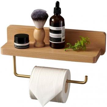 AHLSEN Solid Wood Roll Rack – Double Install