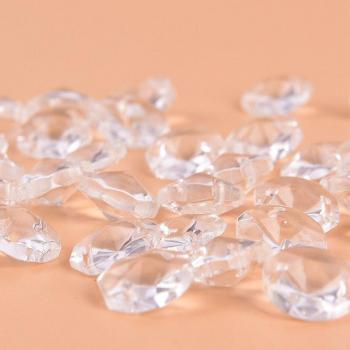 Perles Octogonales en Verre 14mm