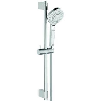 Ensemble de douche - IDEALRAIN EVO - barre 60 cm et douchette diamant Ø11 cm 3J - Chrome - Ideal Standard