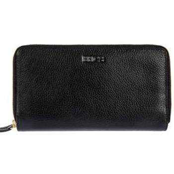Bric's Black Leather Marmolada RFID Wallet 18.5 cm