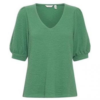 Kurzarmbluse B.YOUNG Kurzarmbluse BYPHILLINE TSHIRT - Gr. XL, grün (foliage grün)