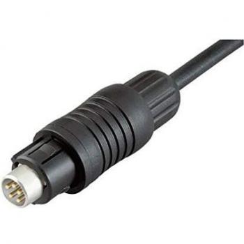 Binder 99-4905-00-03 Series 430 Sub Miniature Circular Connector Male Straight Plug