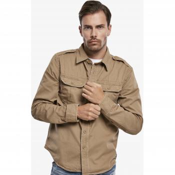 Brandit Vintage Longsleeve Camicia Beige 5XL