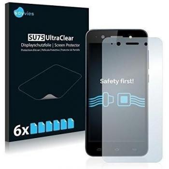 Savvies Protector Pantalla Compatible con Prestigio Grace X5