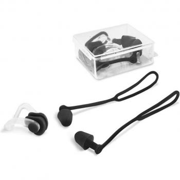 AquaGuard Silicone Earplugs with Nose Clip